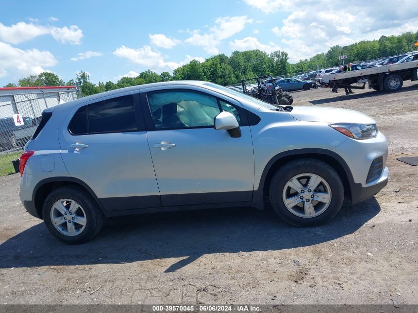 2021 Chevrolet Trax Fwd Ls VIN: KL7CJKSB8MB302566 Lot: 39570045