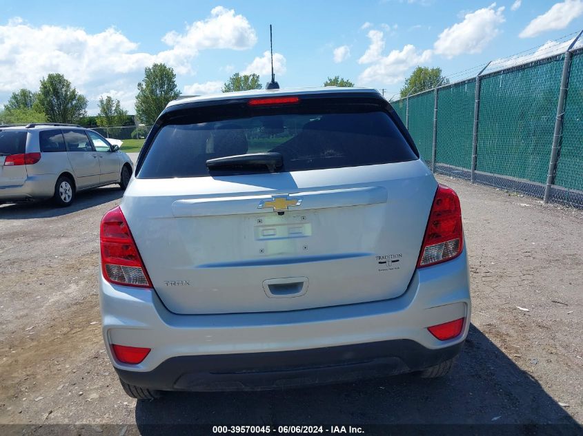 2021 Chevrolet Trax Fwd Ls VIN: KL7CJKSB8MB302566 Lot: 39570045