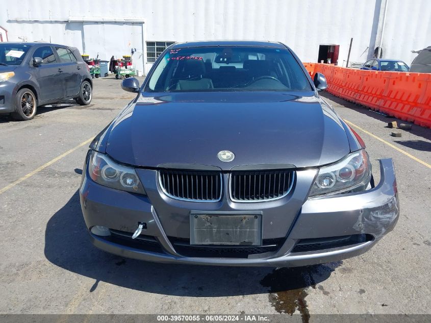 2006 BMW 325I VIN: WBAVB17576NK39870 Lot: 39570055