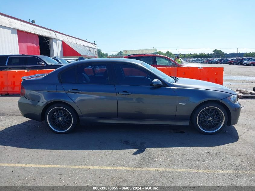 2006 BMW 325I VIN: WBAVB17576NK39870 Lot: 39570055