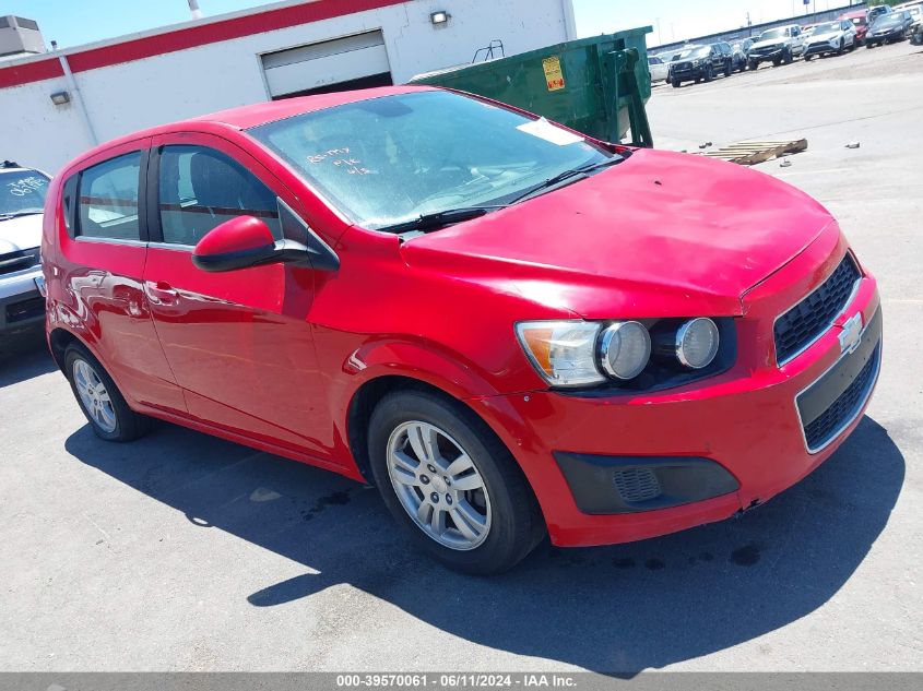 2013 Chevrolet Sonic Lt Auto VIN: 1G1JC6SG1D4185983 Lot: 39570061