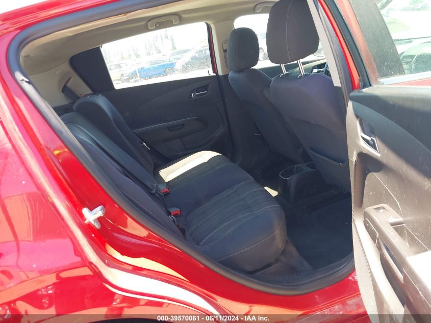 2013 Chevrolet Sonic Lt Auto VIN: 1G1JC6SG1D4185983 Lot: 39570061