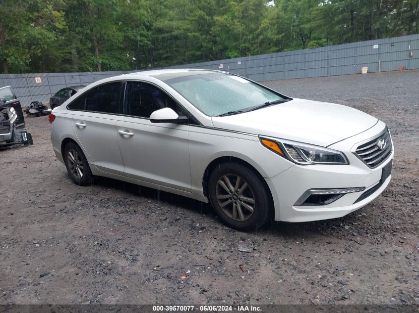 2016 Hyundai Sonata Se VIN: 5NPE24AF5GH401745 Lot: 39570077