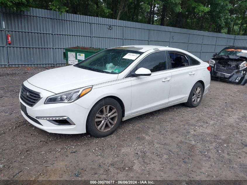 2016 Hyundai Sonata Se VIN: 5NPE24AF5GH401745 Lot: 39570077