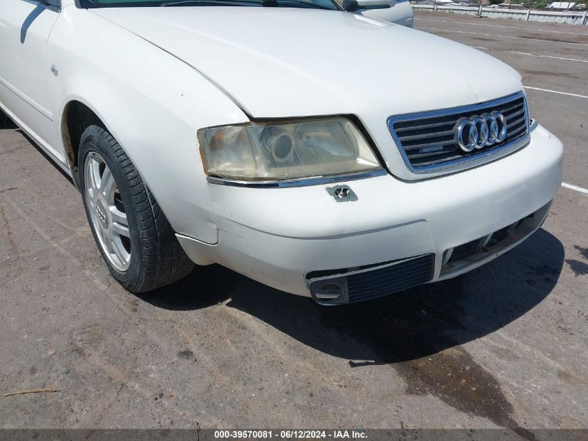 2000 Audi A6 2.7T VIN: WAUED24B1YN052699 Lot: 39570081