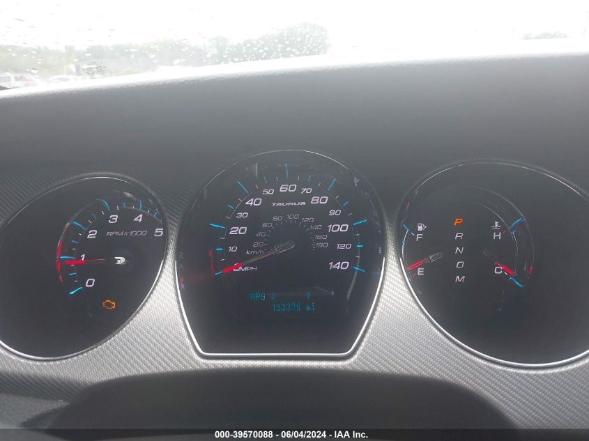 2011 Ford Taurus Sho VIN: 1FAHP2KT4BG159413 Lot: 39570088