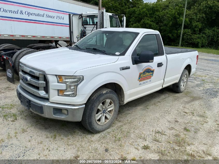 2016 FORD F-150 XLT - 1FTMF1CF1GKD86187