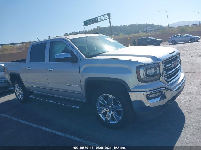 2018 GMC Sierra 1500 Slt VIN: 3GTP1NEC5JG611652 Lot: 39570113