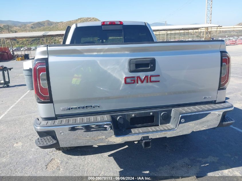 2018 GMC Sierra 1500 Slt VIN: 3GTP1NEC5JG611652 Lot: 39570113