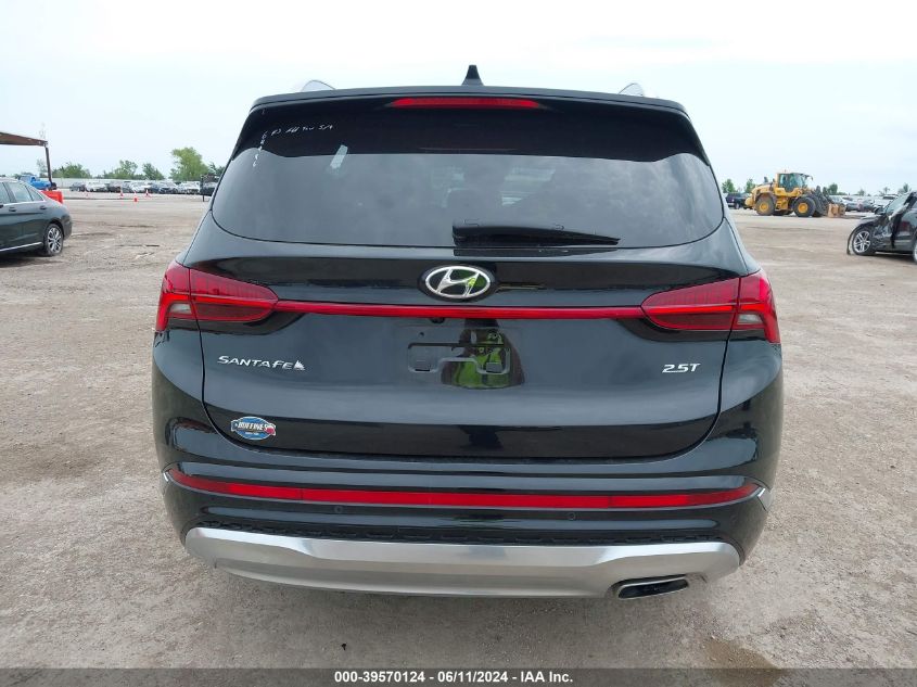 2022 Hyundai Santa Fe Calligraphy VIN: 5NMS54AL8NH477003 Lot: 39570124