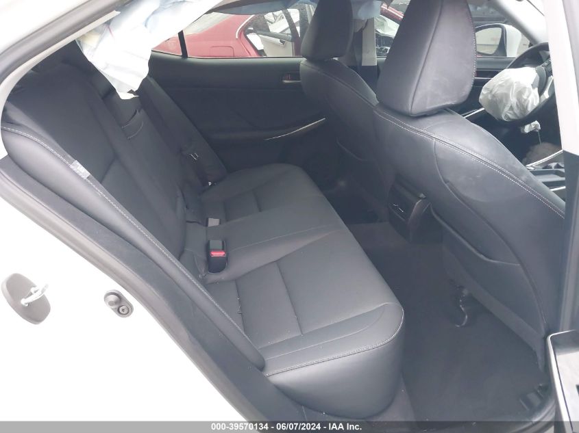 2020 Lexus Is 300 VIN: JTHDA1D22L5107296 Lot: 39570134