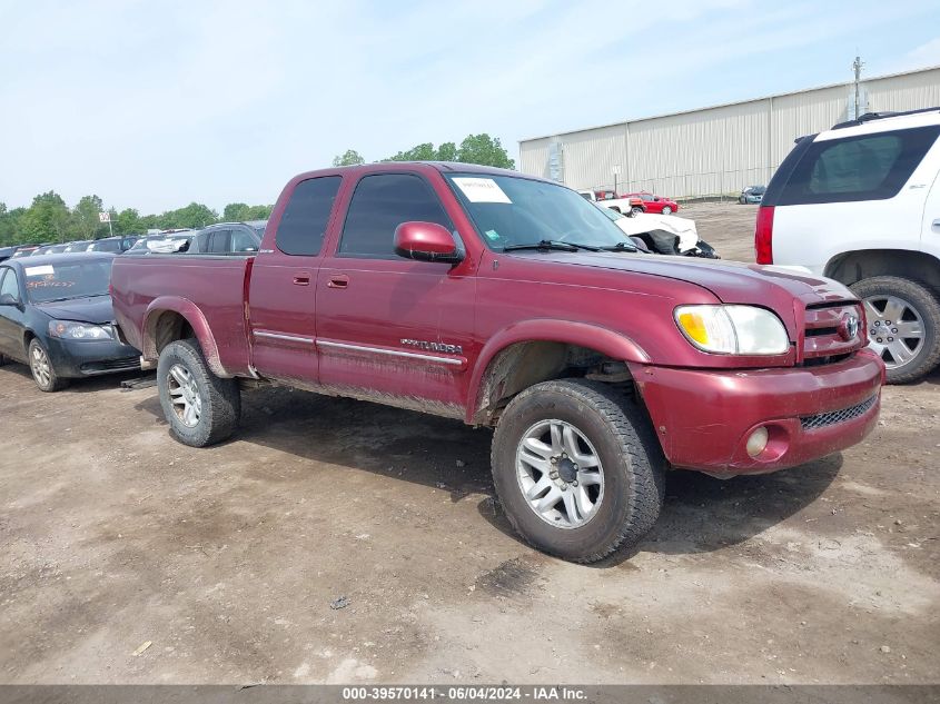 2003 Toyota Tundra Ltd V8 VIN: 5TBBT48123S402701 Lot: 39570141