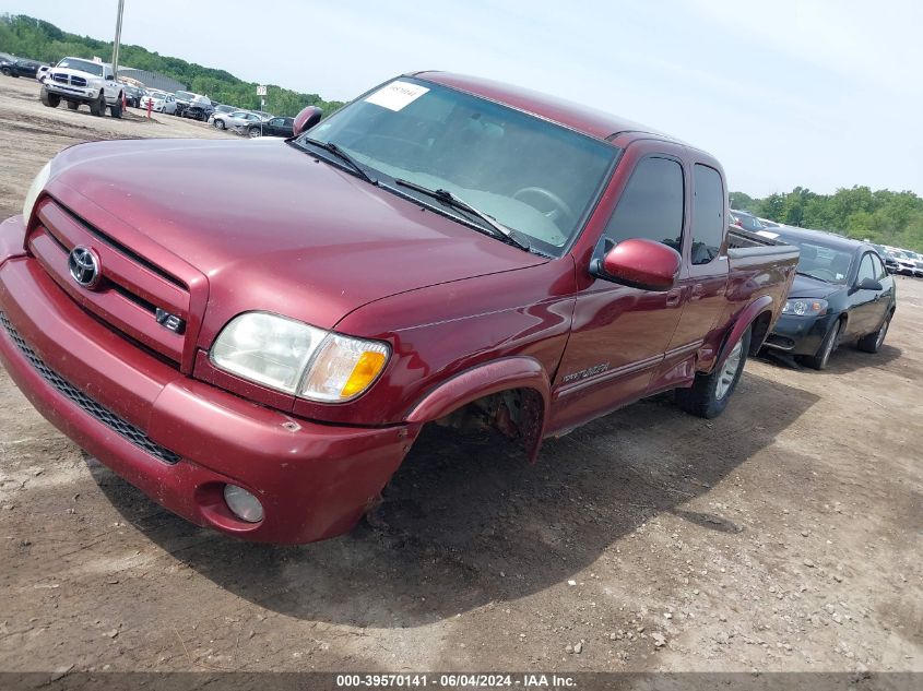 2003 Toyota Tundra Ltd V8 VIN: 5TBBT48123S402701 Lot: 39570141