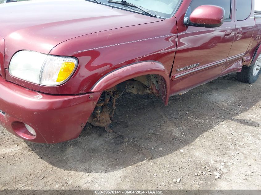 2003 Toyota Tundra Ltd V8 VIN: 5TBBT48123S402701 Lot: 39570141