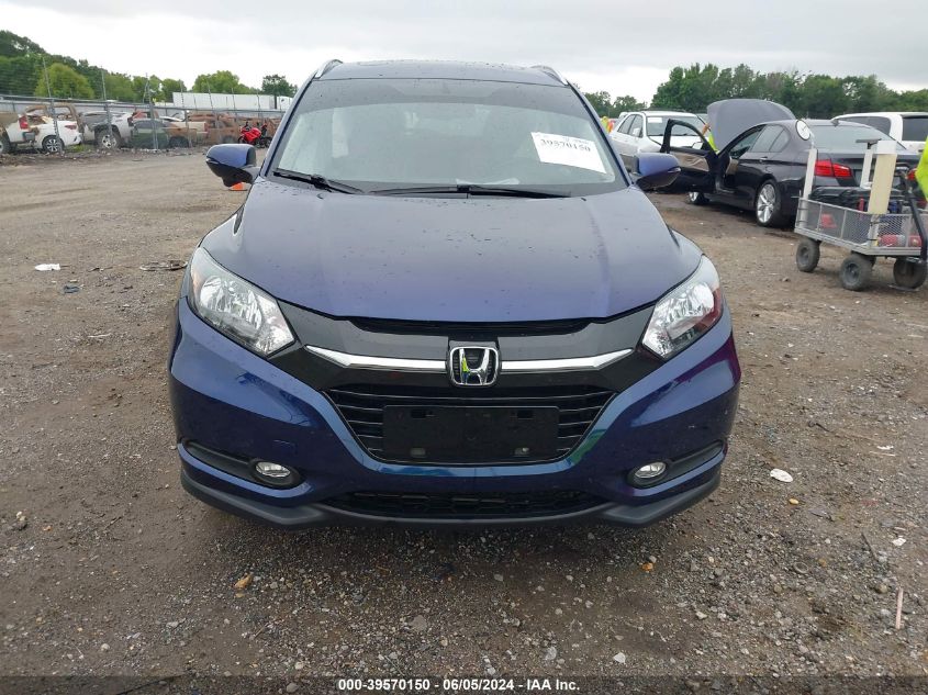 2016 Honda Hr-V Ex-L VIN: 3CZRU5H79GM740609 Lot: 39570150