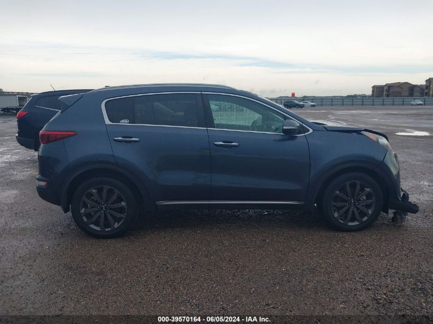 2018 Kia Sportage Ex VIN: KNDPN3AC2J7452177 Lot: 39570164
