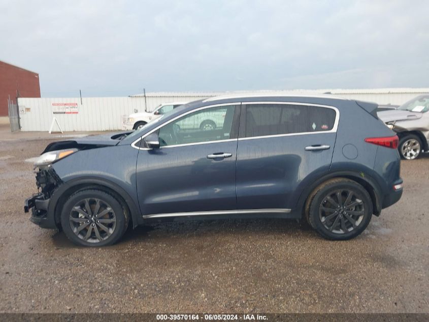 2018 Kia Sportage Ex VIN: KNDPN3AC2J7452177 Lot: 39570164