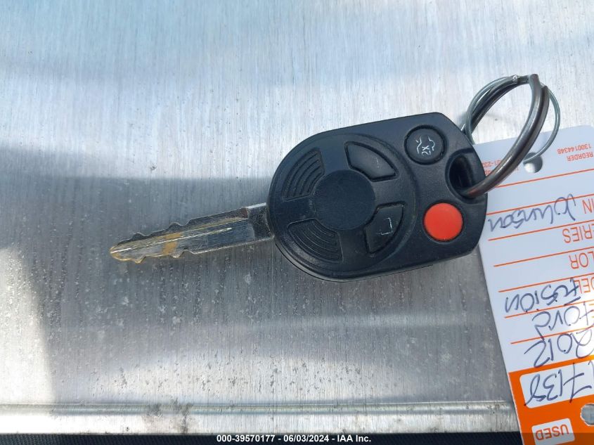 2012 Ford Fusion Se VIN: 3FAHP0HA7CR156879 Lot: 39570177