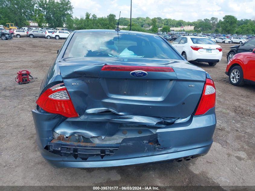 2012 Ford Fusion Se VIN: 3FAHP0HA7CR156879 Lot: 39570177