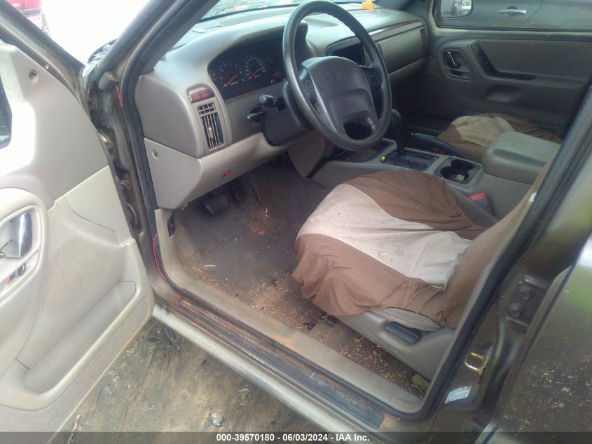 2000 Jeep Grand Cherokee Laredo VIN: 1J4G248S1YC319692 Lot: 39570180