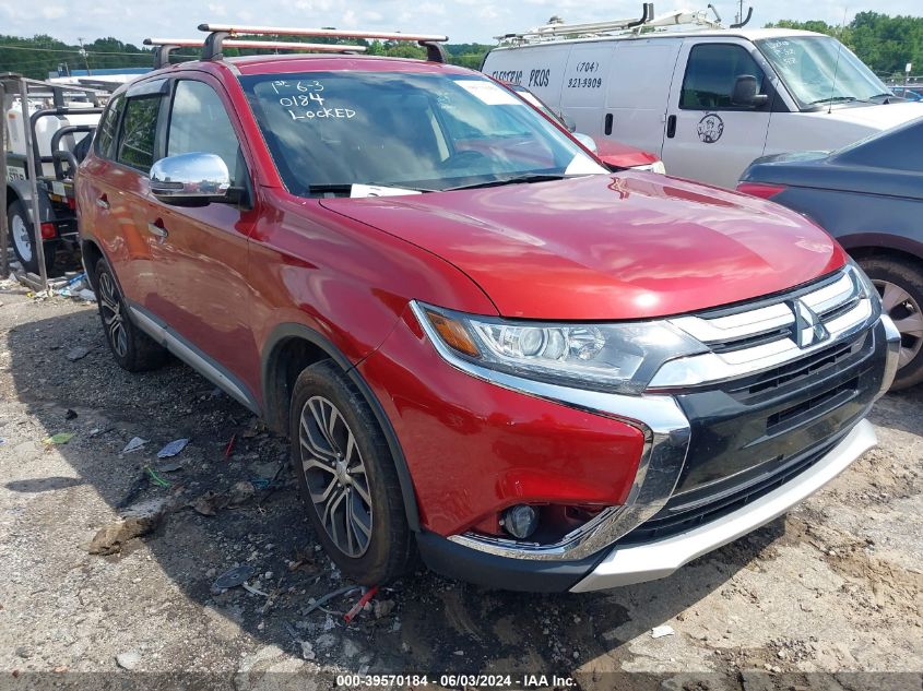 2016 Mitsubishi Outlander Se/Sel VIN: JA4AD3A35GZ003155 Lot: 39570184