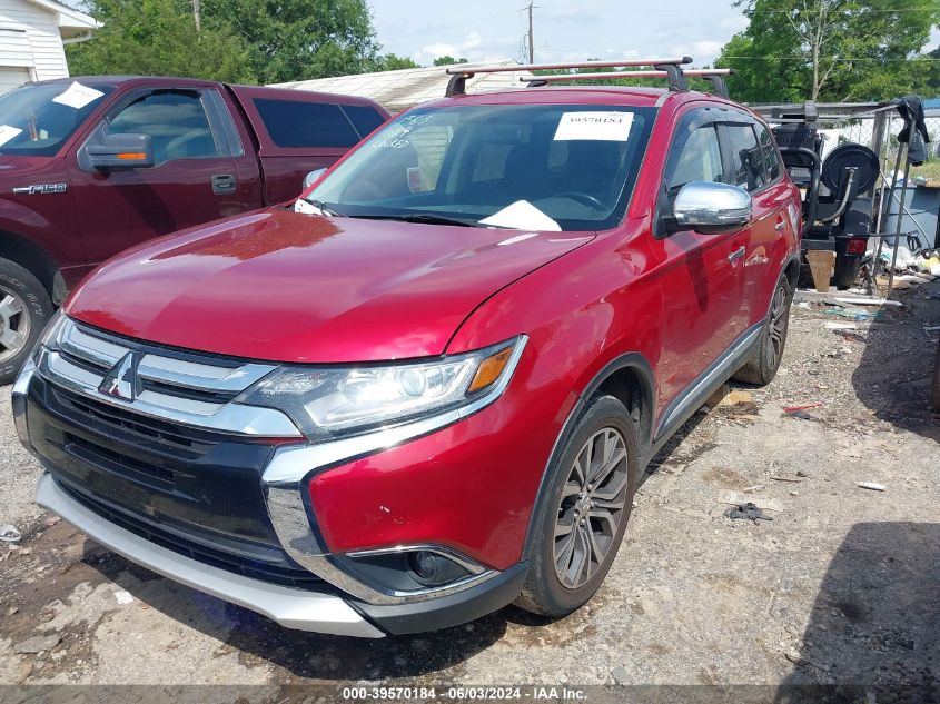 2016 Mitsubishi Outlander Se/Sel VIN: JA4AD3A35GZ003155 Lot: 39570184