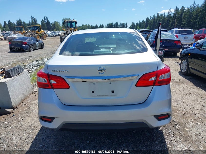 2018 Nissan Sentra S VIN: 3N1AB7AP4JY212459 Lot: 39570186