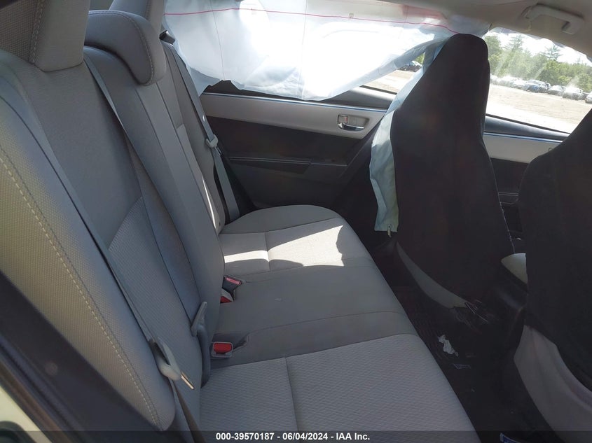 2014 Toyota Corolla Le VIN: 2T1BURHE6EC215638 Lot: 39570187