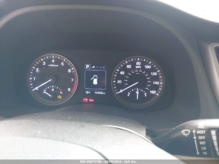 2016 Hyundai Tucson Eco VIN: KM8J33A22GU242459 Lot: 39570190