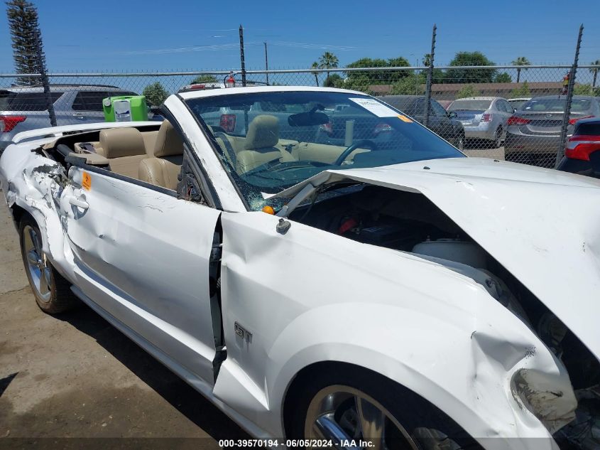 2007 Ford Mustang Gt Deluxe/Gt Premium VIN: 1ZVFT85H575206584 Lot: 39570194