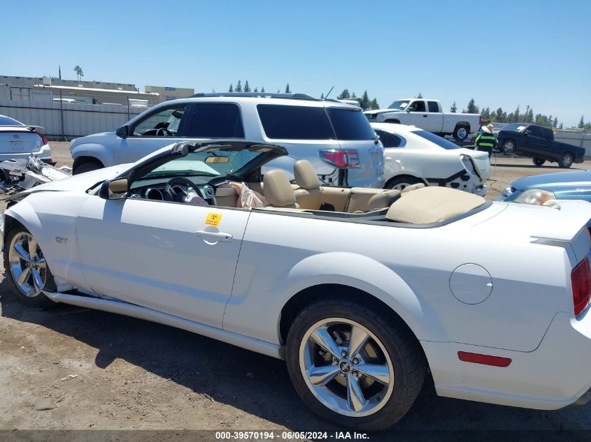 2007 Ford Mustang Gt Deluxe/Gt Premium VIN: 1ZVFT85H575206584 Lot: 39570194