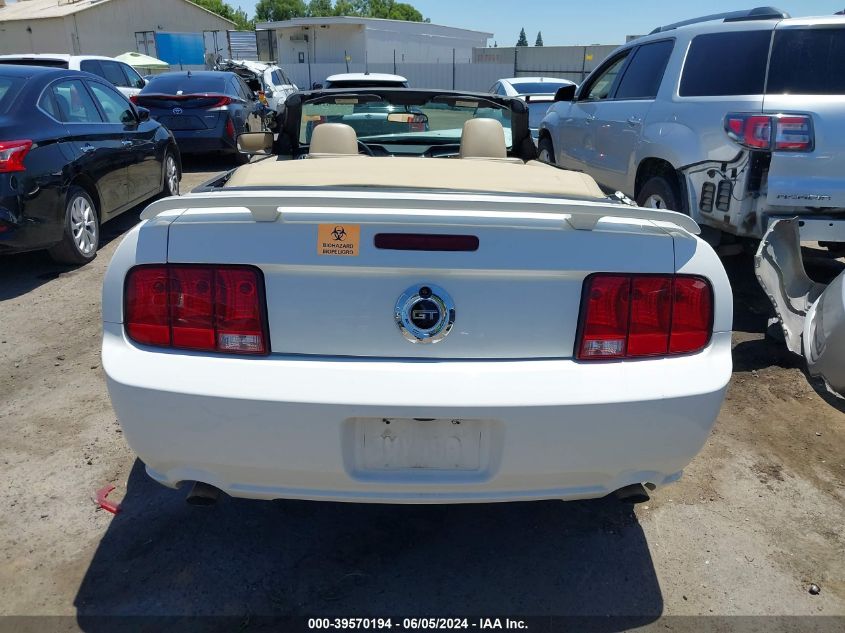 2007 Ford Mustang Gt Deluxe/Gt Premium VIN: 1ZVFT85H575206584 Lot: 39570194