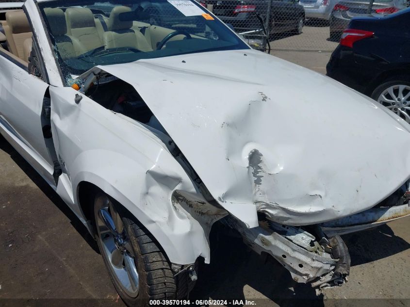 2007 Ford Mustang Gt Deluxe/Gt Premium VIN: 1ZVFT85H575206584 Lot: 39570194