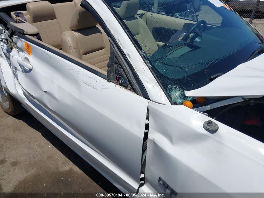 2007 Ford Mustang Gt Deluxe/Gt Premium VIN: 1ZVFT85H575206584 Lot: 39570194