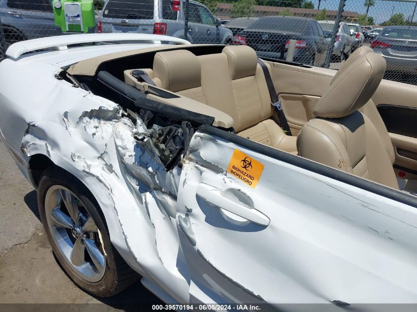 2007 Ford Mustang Gt Deluxe/Gt Premium VIN: 1ZVFT85H575206584 Lot: 39570194