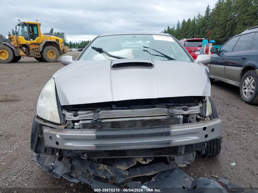 2005 Toyota Celica Gt VIN: JTDDR38T050189280 Lot: 39570210