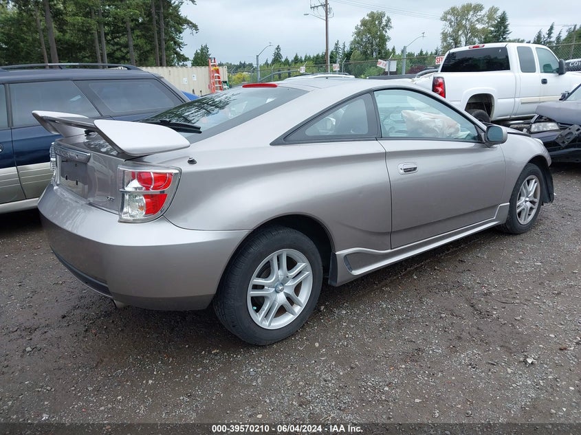 2005 Toyota Celica Gt VIN: JTDDR38T050189280 Lot: 39570210