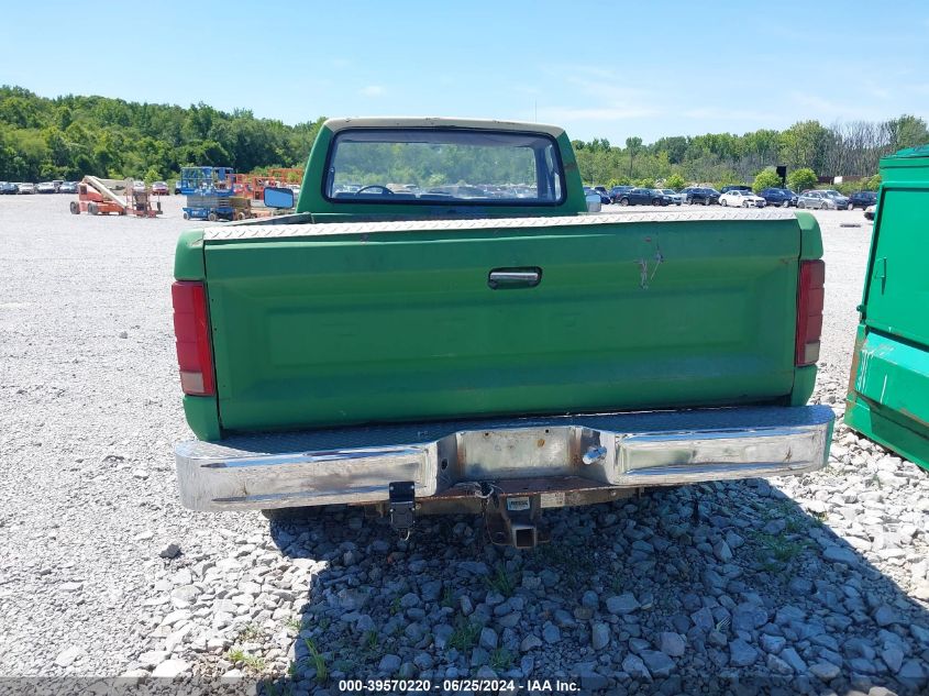 1986 Ford F250 VIN: 1FTHF2514GNA76090 Lot: 39570220