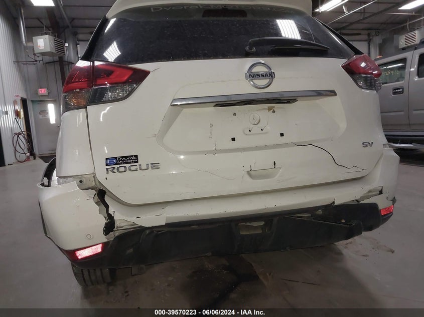 2019 Nissan Rogue Sv VIN: KNMAT2MT0KP535853 Lot: 39570223