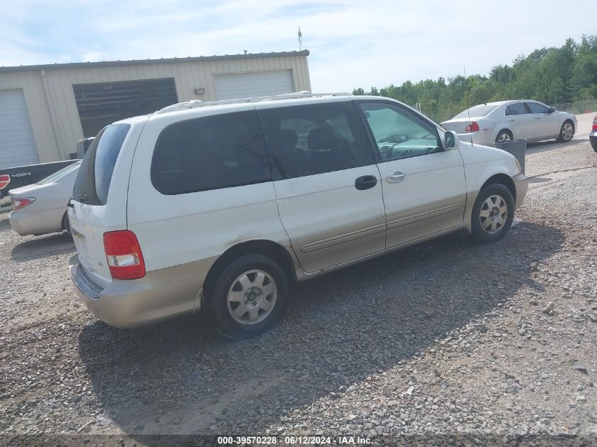 2003 Kia Sedona Ex/Lx VIN: KNDUP131636351777 Lot: 39570228