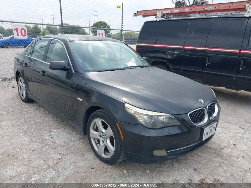 2008 BMW 535Xi VIN: WBANV93558CZ66158 Lot: 39570232