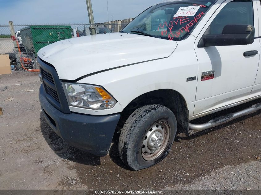 2012 Ram 2500 St VIN: 3C6TD5HT9CG211282 Lot: 39570236