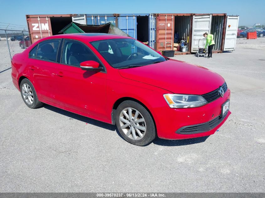 2012 Volkswagen Jetta 2.5L Se VIN: 3VWDP7AJ5CM378942 Lot: 39570237