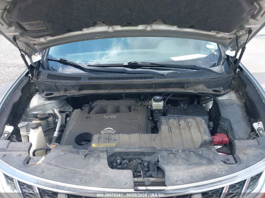 2013 Nissan Murano Sv VIN: JN8AZ1MUXDW203773 Lot: 39570241