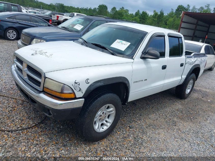 2001 Dodge Dakota Slt/Sport VIN: 1B7GG2AN71S145574 Lot: 39570247