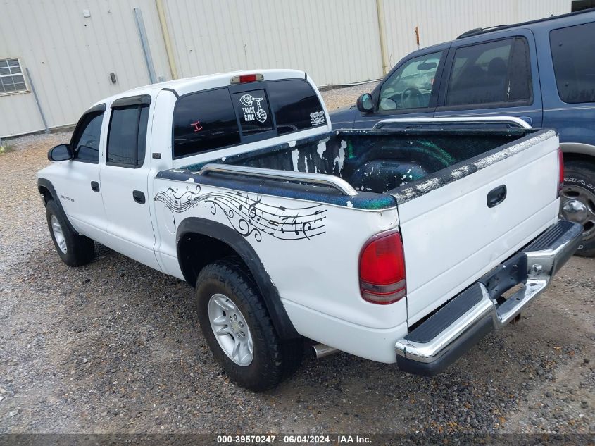 2001 Dodge Dakota Slt/Sport VIN: 1B7GG2AN71S145574 Lot: 39570247