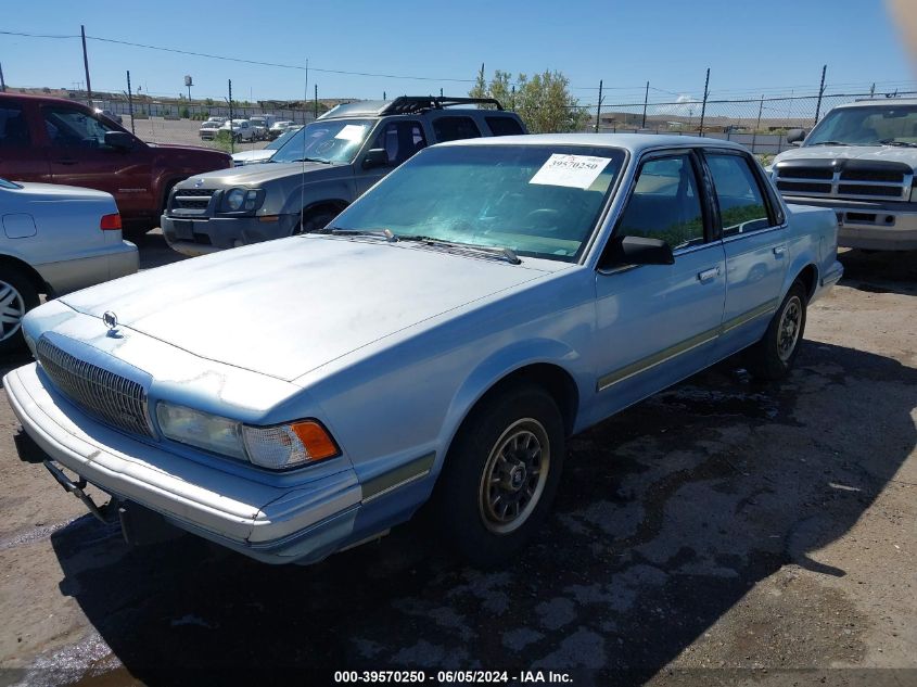 1993 Buick Century Special VIN: 1G4AG55N4P6492598 Lot: 39570250