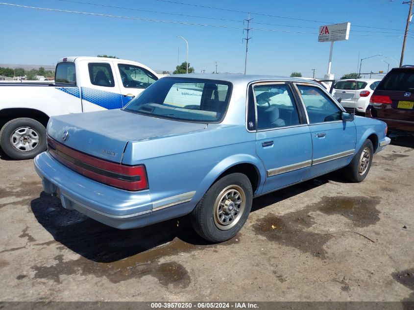 1993 Buick Century Special VIN: 1G4AG55N4P6492598 Lot: 39570250