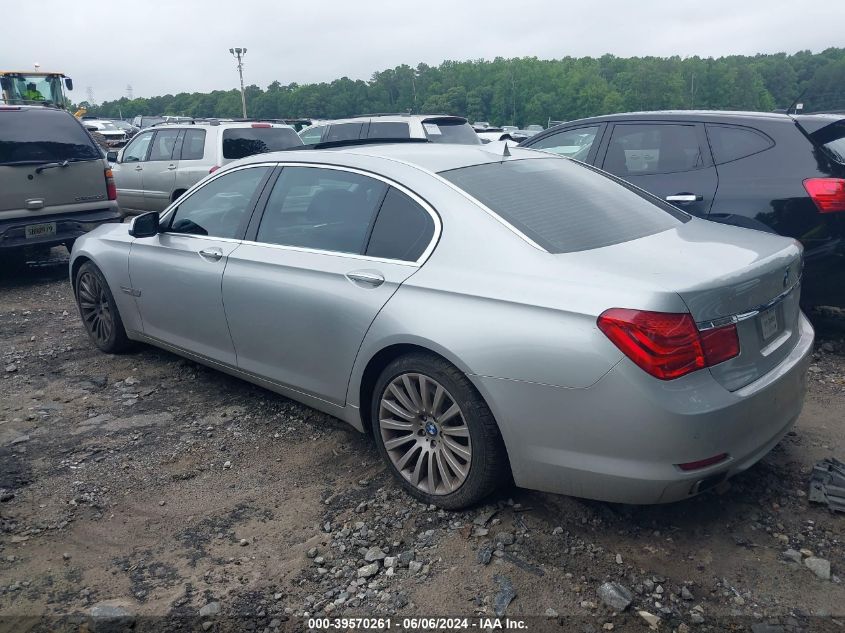 2009 BMW 750Li VIN: WBAKB83519CY61690 Lot: 39570261