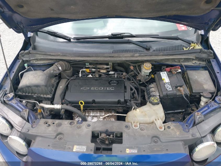 2013 Chevrolet Sonic Lt Auto VIN: 1G1JC5SH1D4226714 Lot: 39570268